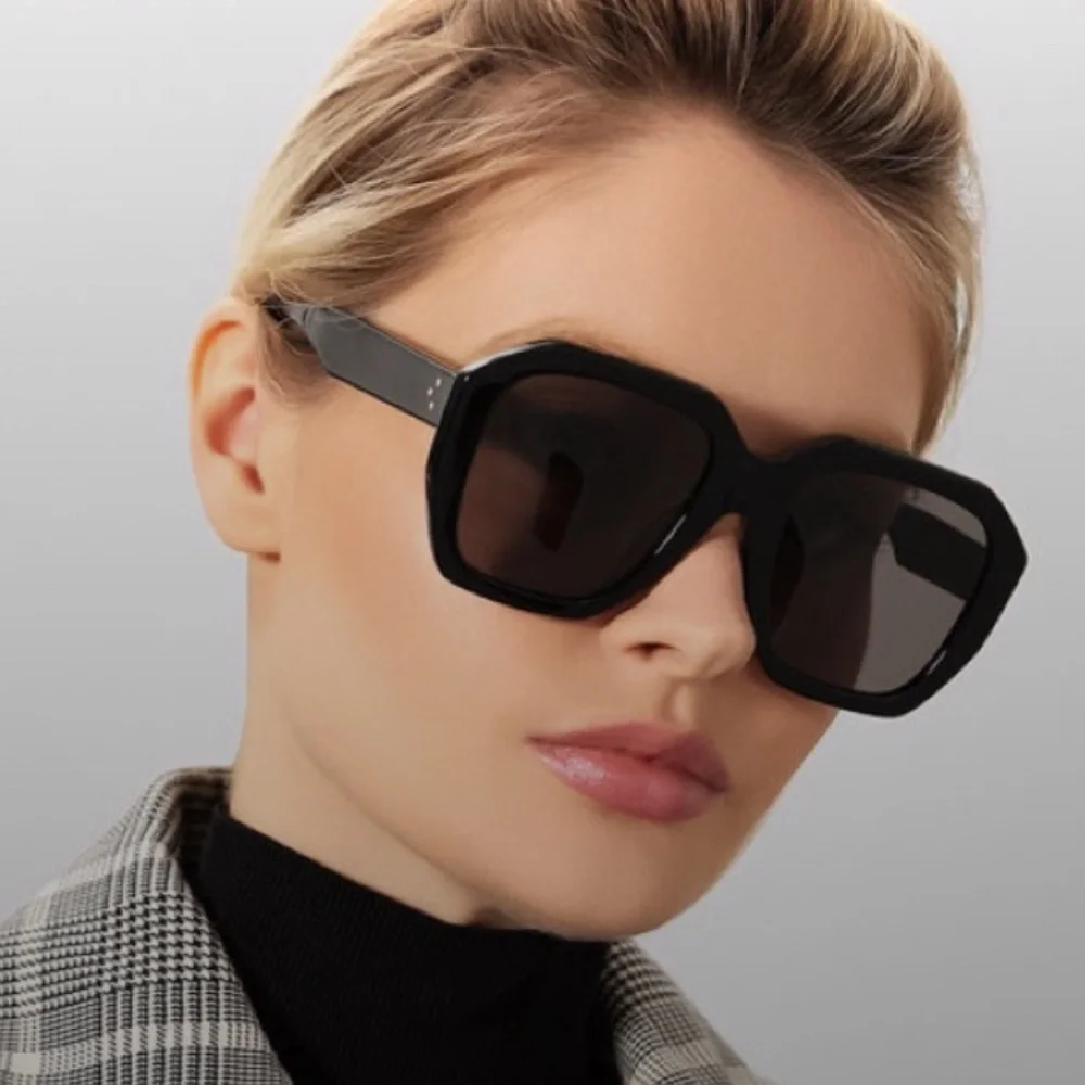 CELINE CL40045F 01A SUNGLASSES Black Frame - Picture 1 of 11